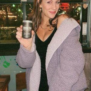 urban outfitters ultra cozy carmella hooded teddy jacket